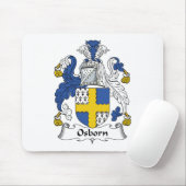 Osborn Familienwappen Mousepad (Mit Mouse)