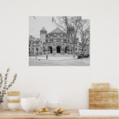 Osborn Hall (Universität Yale) Poster (Küche)