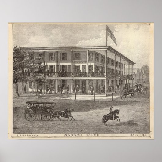 Osborn House, Squan, NJ Poster (Vorne)