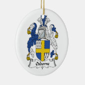 Osborne Familienwappen Keramikornament (Rechts)