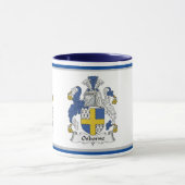 Osborne-Familienwappen* Osborne-Wappen* Tasse (Zentrum)