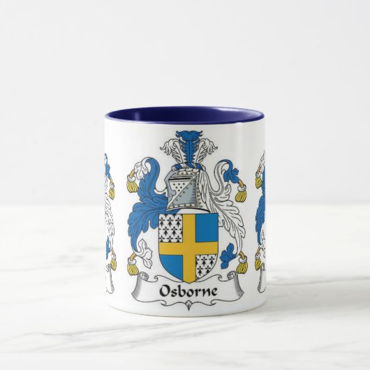 Osborne Familienwappen Tasse (Zentrum)