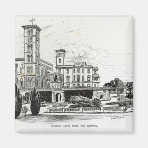 Osborne Haus vom Boden Magnet