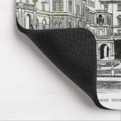 Osborne Haus vom Boden Mousepad (Ecke)