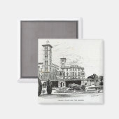 Osborne House aus dem Boden Magnet (Vorderseite/Rückseite)