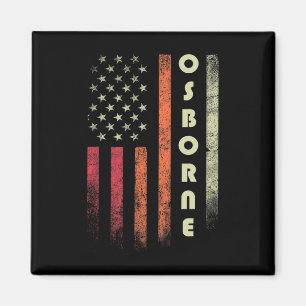 Osborne Nachname Lustig Retro Vintage Geburtstag A Magnet