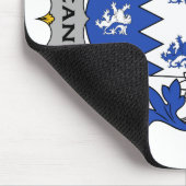 O'Scanlan Familienwappen Mousepad (Ecke)