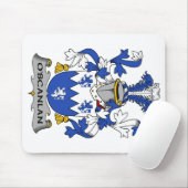 O'Scanlan Familienwappen Mousepad (Mit Mouse)