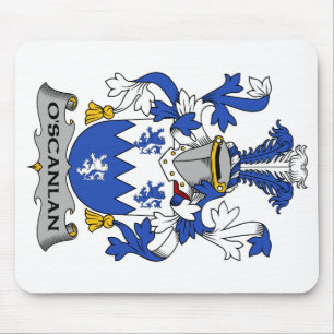 O'Scanlan Familienwappen Mousepad