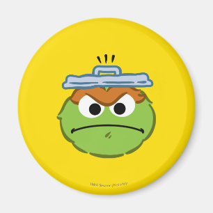 Oscar Angry Face Magnet
