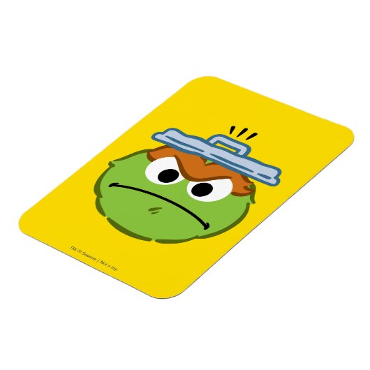 Oscar Angry Face Magnet (Linke Seite)