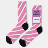 Oscar Cichlid Fisch Mama erstellt Fotovorlage Socken (Linkes Detail)