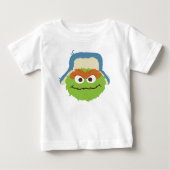 Oscar das Grouch-Wald-Gesicht Baby T-shirt (Vorderseite)