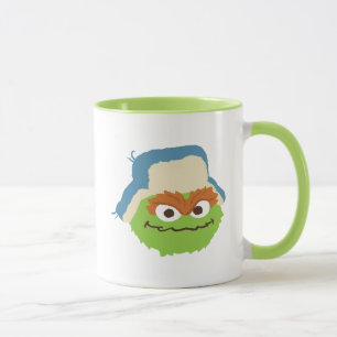 Oscar das Grouch-Wald-Gesicht Tasse