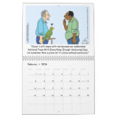 Oscar der Cartoon Parrot 2022 Kalender (Feb 2026)