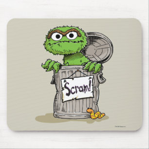 Oscar der Griesgram haut ab Mousepad