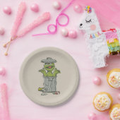 Oscar der Griesgram Vintage Pappteller (Party)