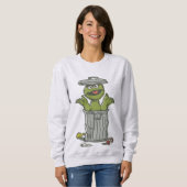 Oscar der Griesgram Vintage Sweatshirt (Vorne ganz)