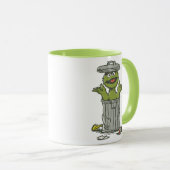 Oscar der Griesgram Vintage Tasse (VorderseiteRechts)