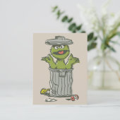 Oscar der Grobian Vintage Postkarte (Stehend Vorderseite)