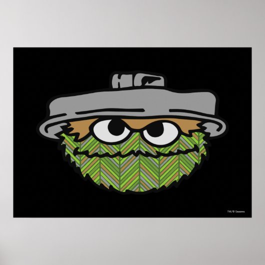 Oscar der Grouch | 80er-Rücklauf 3 Poster (Vorne)