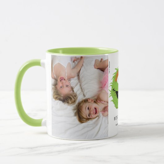 Oscar der Grouch | Beste Mama - Foto Tasse (Links)