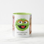 Oscar der Grouch | Beste Mama - Foto Tasse (Zentrum)