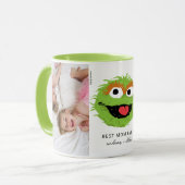 Oscar der Grouch | Beste Mama - Foto Tasse (Vorderseite Links)