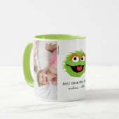 Oscar der Grouch | Bestes Oma - Foto Tasse (Vorderseite Links)