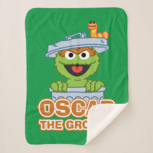Oscar der Grouch Classic Style Sherpadecke