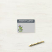 Oscar der Grouch | I Feel Grouchy | Name hinzufüge Post-it Klebezettel (Auf Schreibtisch)