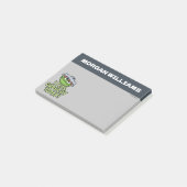 Oscar der Grouch | I Feel Grouchy | Name hinzufüge Post-it Klebezettel (angewinkelt)