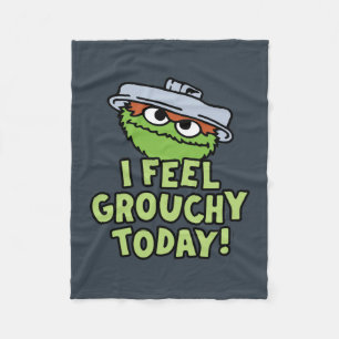 Oscar der Grouch Ich fühle mich heute Grouchy! Fleecedecke