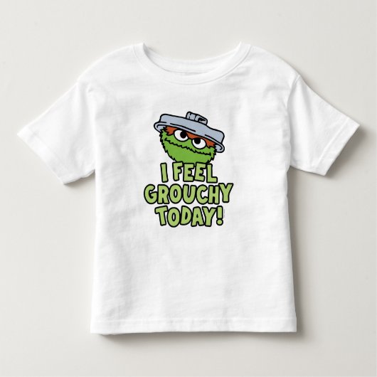 Oscar der Grouch | Ich fühle mich heute Grouchy! Kleinkind T-shirt (Vorderseite)