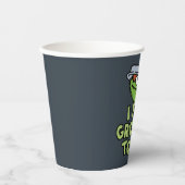 Oscar der Grouch | Ich fühle mich heute Grouchy! Pappbecher (Vorderseite)