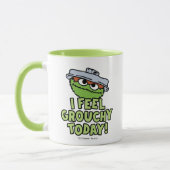 Oscar der Grouch | Ich fühle mich heute Grouchy! Tasse (Links)