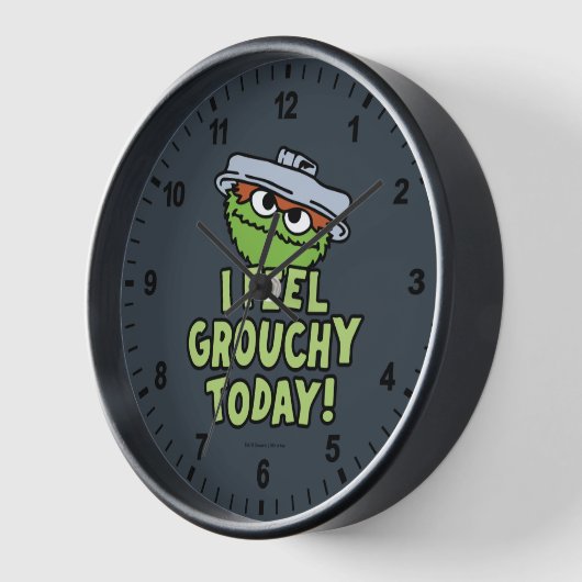 Oscar der Grouch | Ich fühle mich heute Grouchy! Uhr (Winkel)