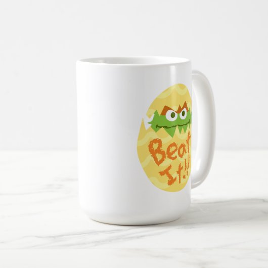 Oscar der Grouch Kaffeetasse (VorderseiteRechts)