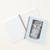 Oscar der Grouch | Kuss My Can Notizblock (Innenseite)