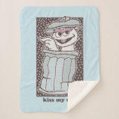 Oscar der Grouch | Kuss My Can Sherpadecke (Vorderseite)