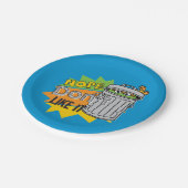 Oscar der Grouch mag nicht Pappteller (Schrägansicht)