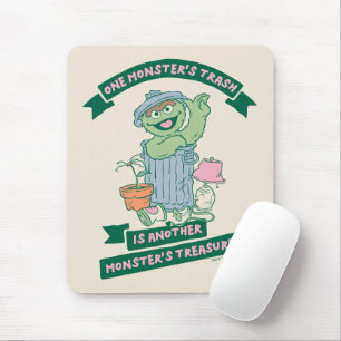 Oscar der Grouch Monster Treasure Graphic Mousepad