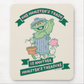 Oscar der Grouch | Monster Treasure Graphic Mousepad (Vorne)