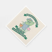 Oscar der Grouch | Monster Treasure Graphic Serviette (Ecke)