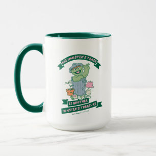 Oscar der Grouch Monster Treasure Graphic Tasse
