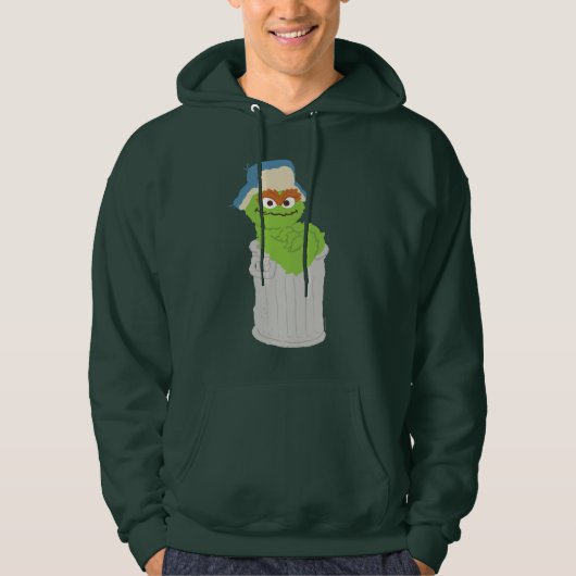 Oscar der Grouch Müll kann Lean Hoodie (Vorderseite)