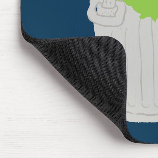 Oscar der Grouch Müll kann Lean Mousepad (Ecke)