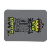 Oscar der Grouch - Nope. Magnet (Horizontal)