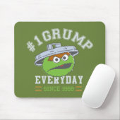 Oscar der Grouch Nummer 1 Mousepad (Mit Mouse)