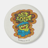 Oscar der Grouch | Psychedelisch Magnet (Vorne)